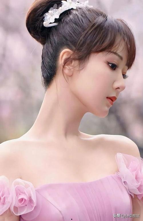 明星的照片杨紫,青春洋溢的影视新星