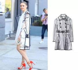 明星穿红色风衣图片,明星演绎红色风衣的优雅魅力