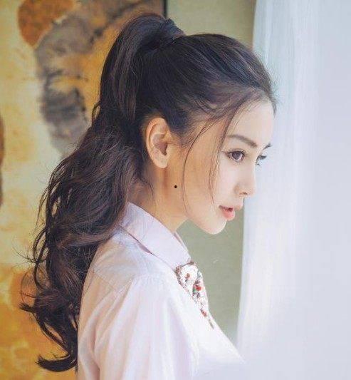 女明星喷泉马尾造型,女明星演绎时尚新潮流