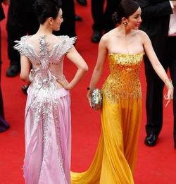 浅学一下女明星走红毯,女明星走红毯的时尚盛宴